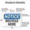 Signmission Recycle Here, 14 in W x Rectangle, Aluminum OS-2PACK-NS-A-1014-L-18000 - alternate 5